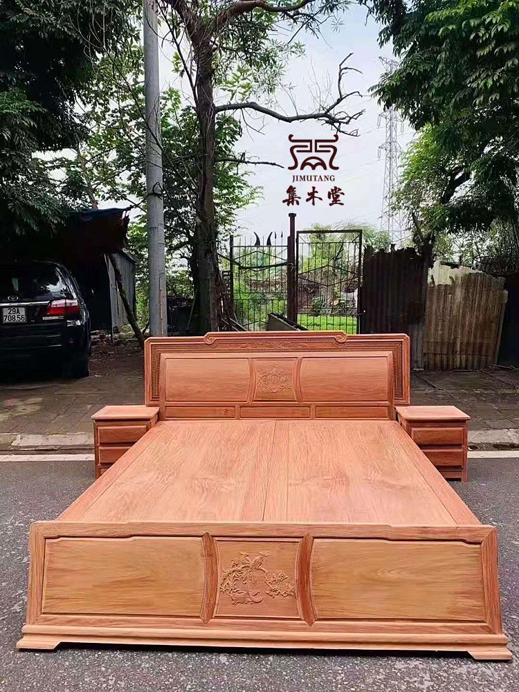 缅甸花梨床