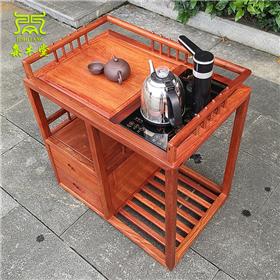 凭祥红木家具网缅甸花梨茶水柜正宗大果紫檀红木茶水架储物柜